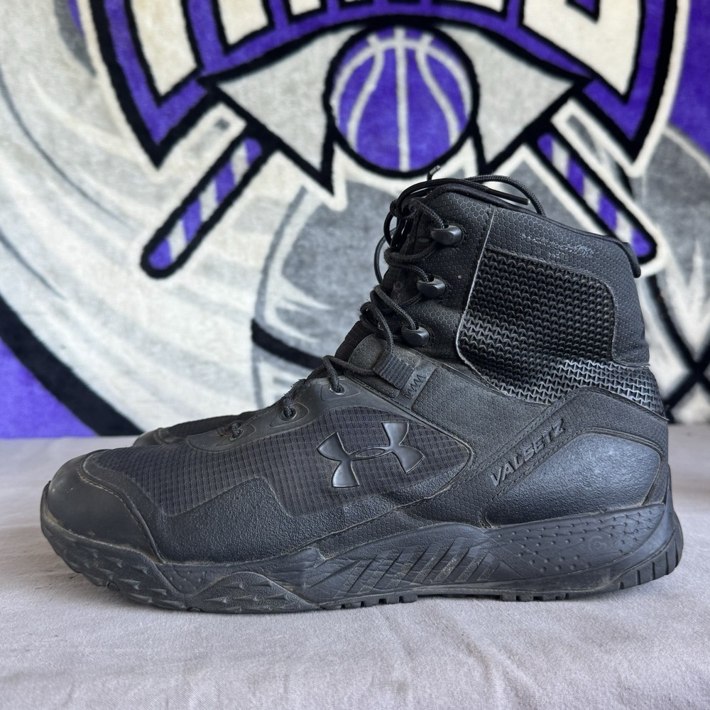 Size 12 - Under Armour Valsetz RTZ Black 1250234-001 Men's Tactical Hiking Boots